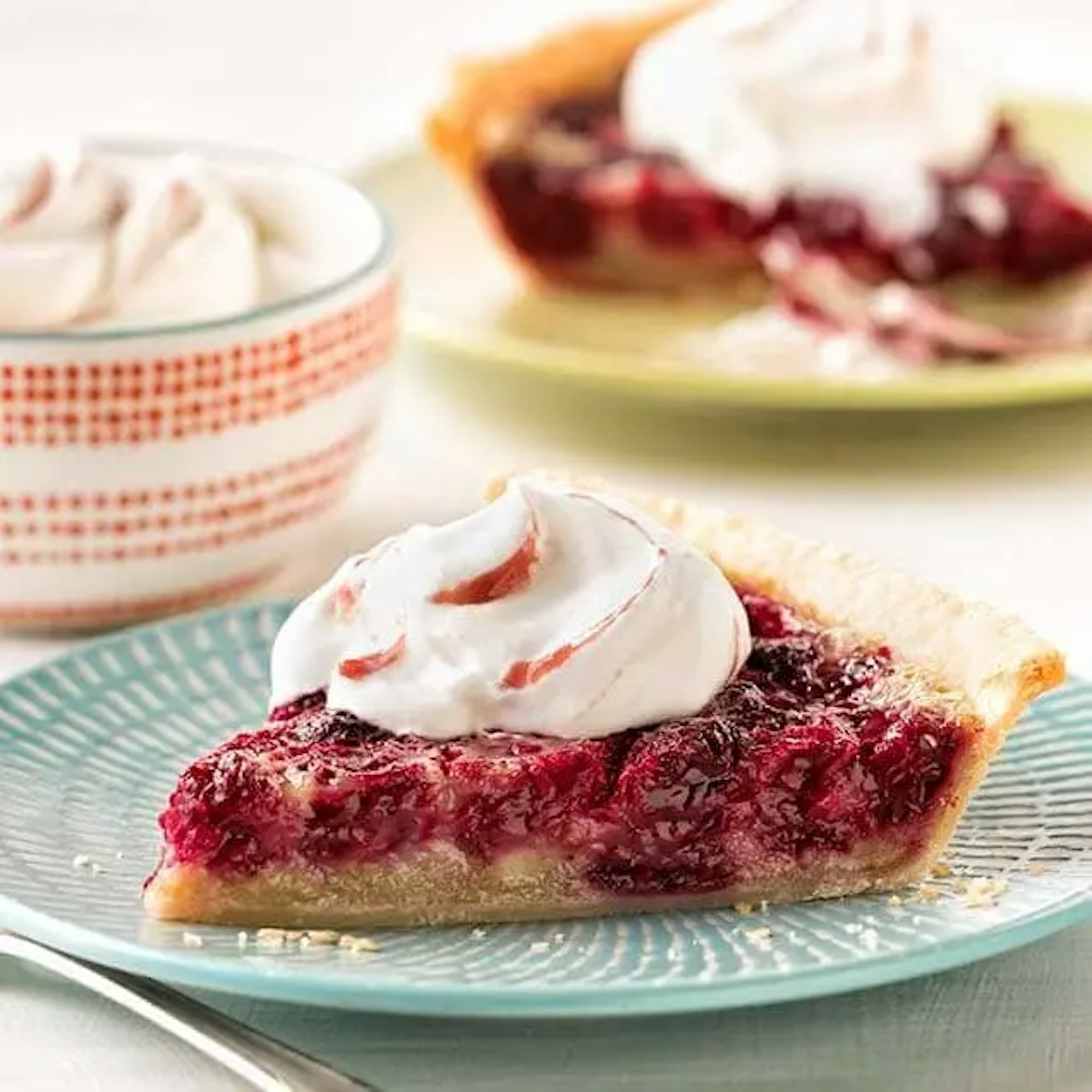 Wisconsin Raspberry Kuchen Recipe Card